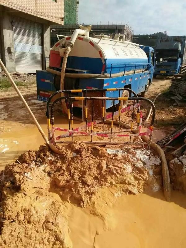 武川工地淤泥清淤