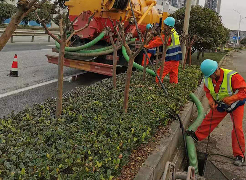 武川市政管道清淤